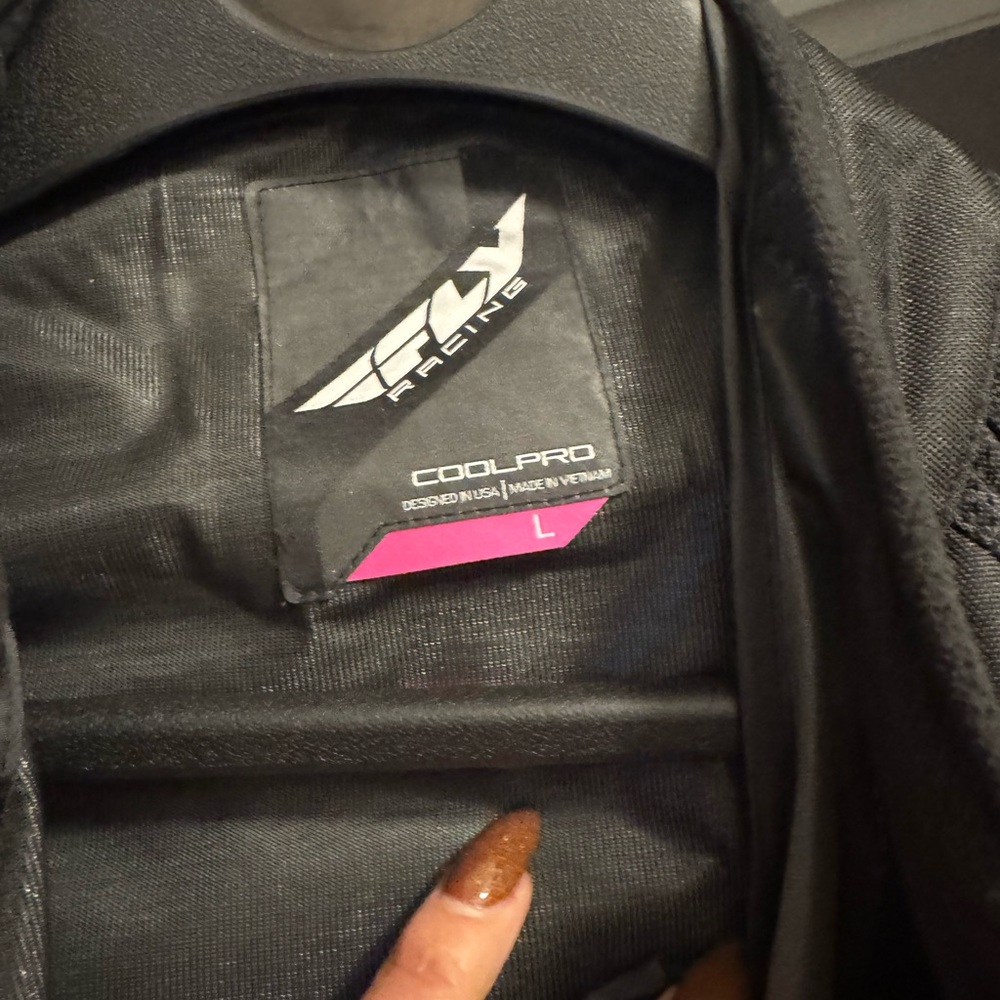 Fly Racing Women's Black Motorcycle Jacket - Picture 2 of 3